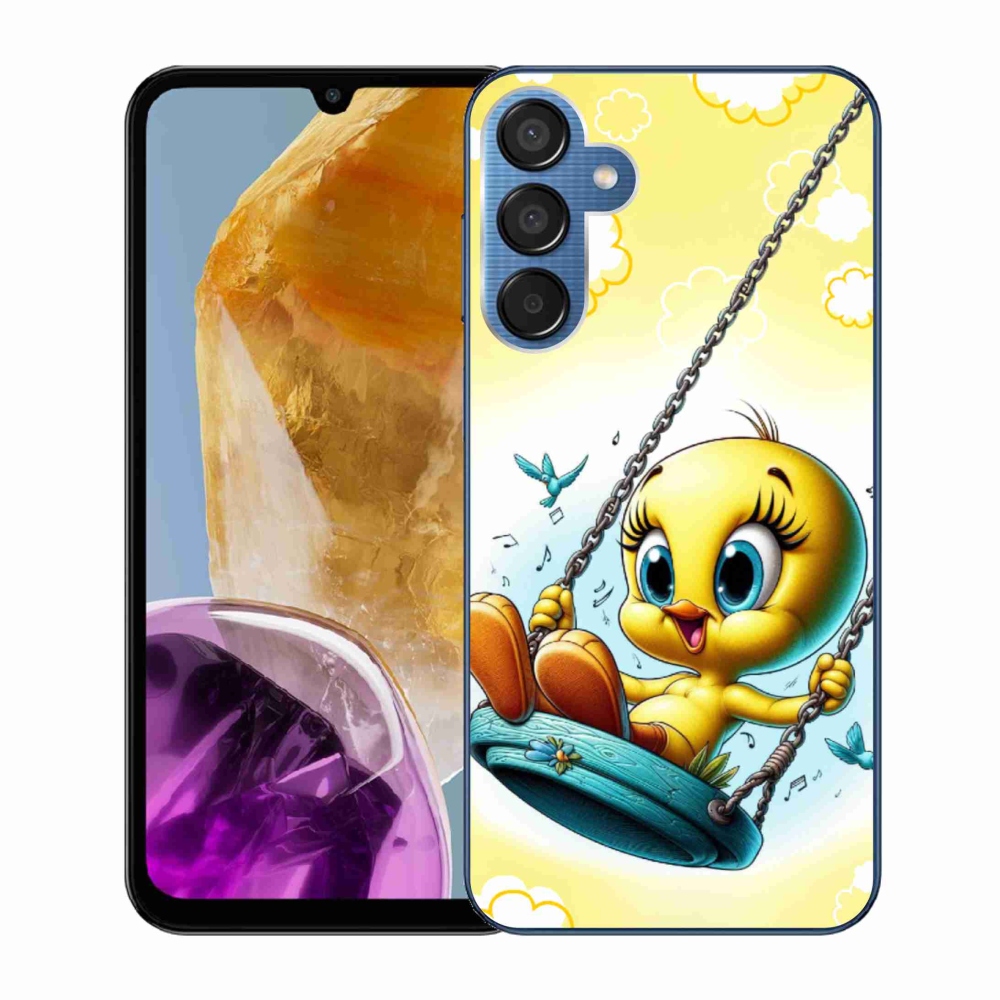 Gélový kryt mmCase na Samsung Galaxy M15 5G - tweety