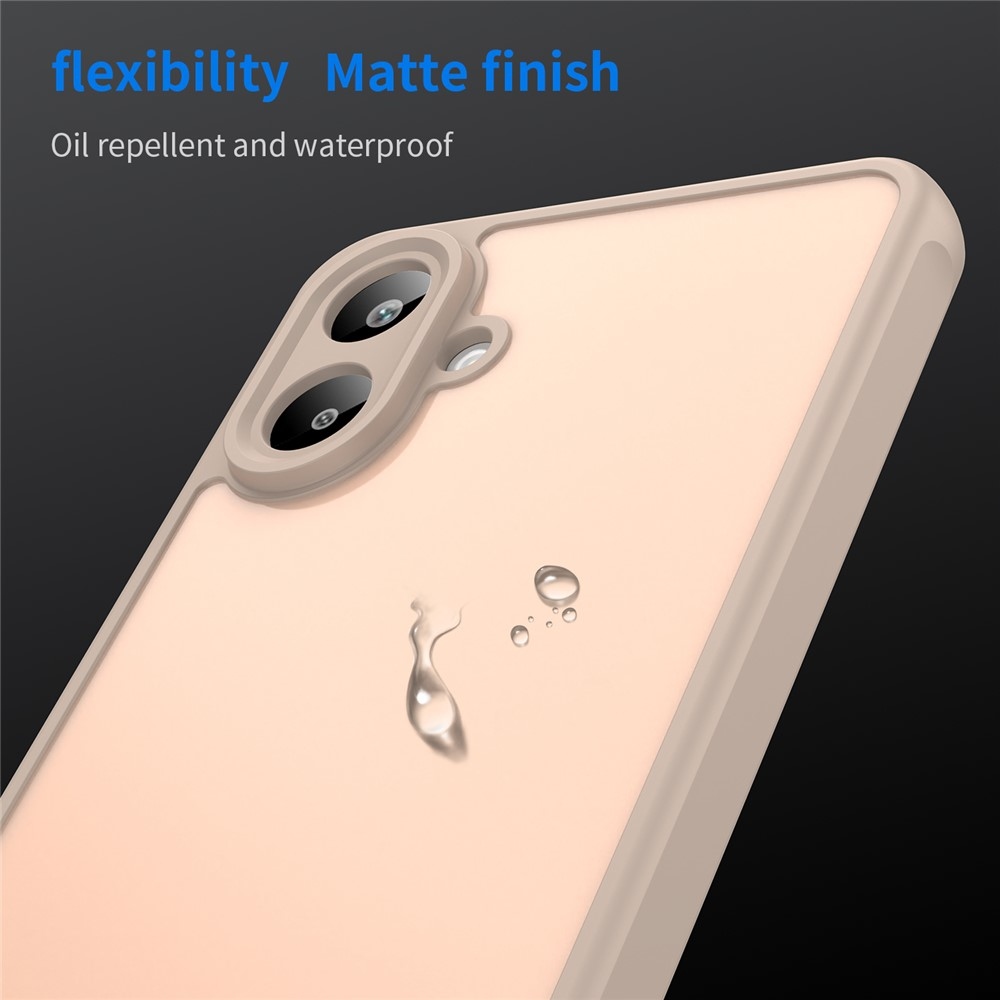 Proof gélový obal s pevným chrbtom na Samsung Galaxy A07 4G - oranžový