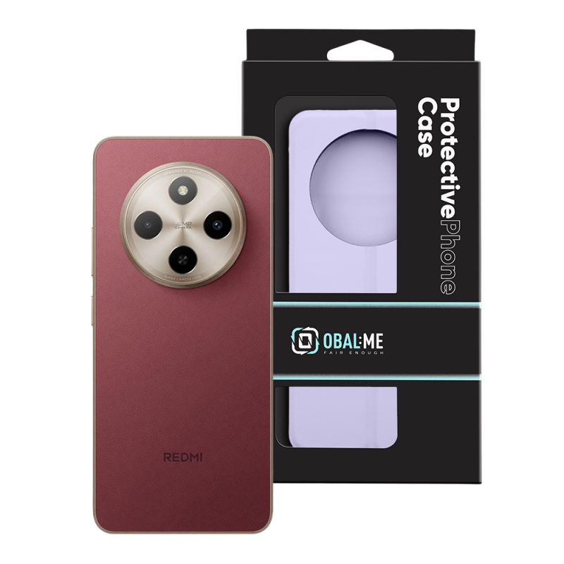 OBAL:ME SmoothTouch puzdro pre Xiaomi Redmi 17C 4G v pastelovej farbe Lilac