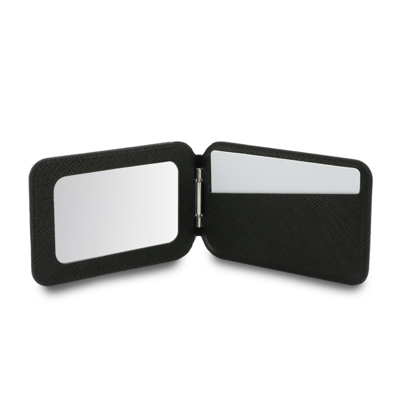 Karl Lagerfeld Mirror MagSafe Cardslot peňaženka so stojanom čierna