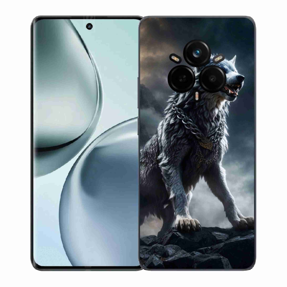 Gélový kryt mmCase na Realme 14 Pro+ 5G - vlk 1
