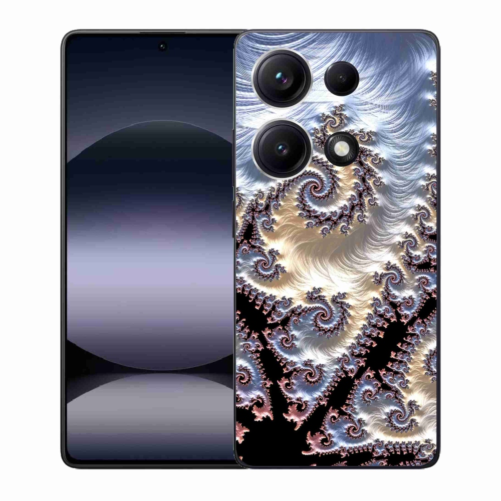 Gélový kryt mmCase na Xiaomi Redmi Note 14S - abstraktný motív 22