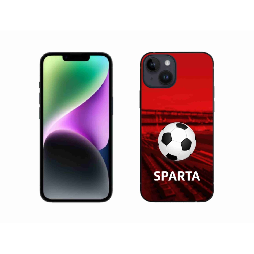 Gélový kryt mmCase na iPhone 14 - sparta 1