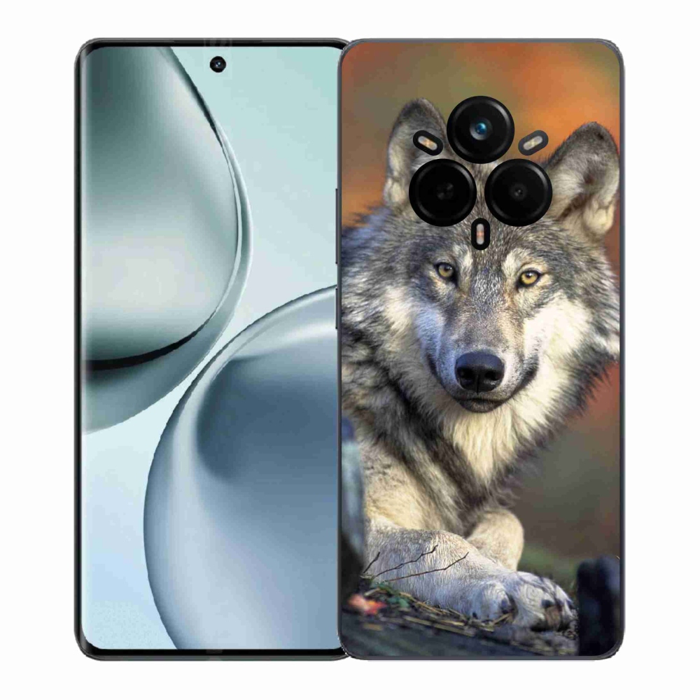 Gélový kryt mmCase na Realme 14 Pro+ 5G - vlk
