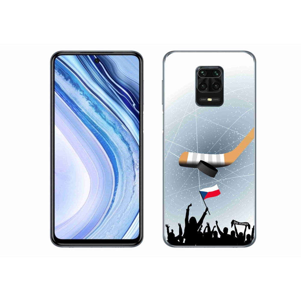 Gélový kryt mmCase na Xiaomi Redmi Note 9 Pro - fanúšikovia hokeja