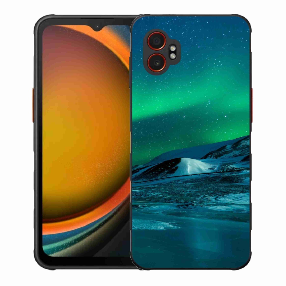 Gélový kryt mmCase na Samsung Galaxy Xcover 7 Pro - polárna žiara