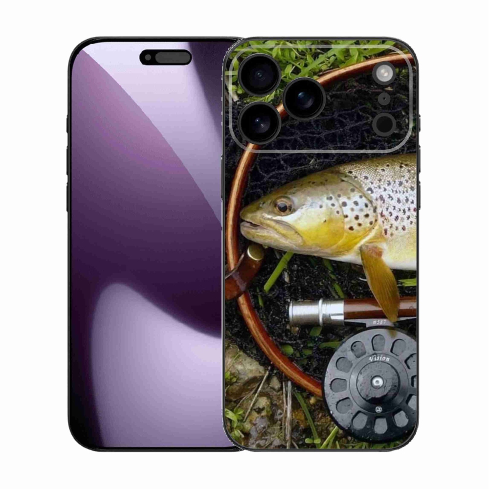 Gélový kryt mmCase na iPhone 17 Pro Max - pstruh 2