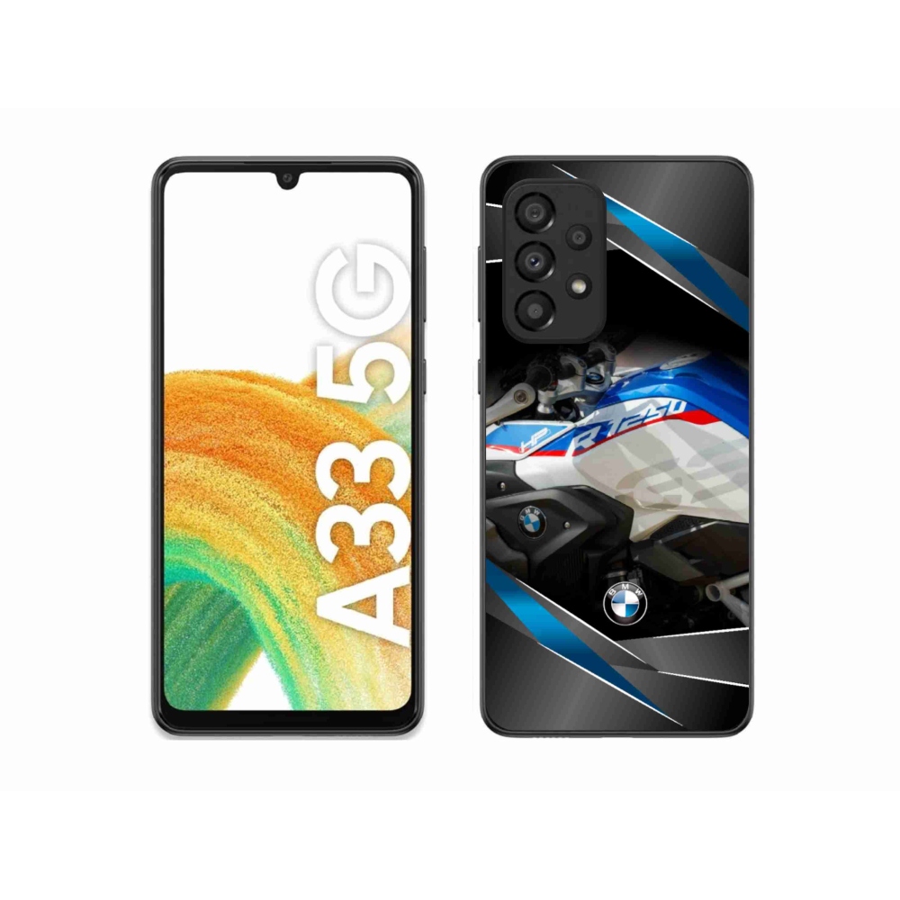 Gélový kryt mmCase na Samsung Galaxy A33 5G - motorka bmw 1