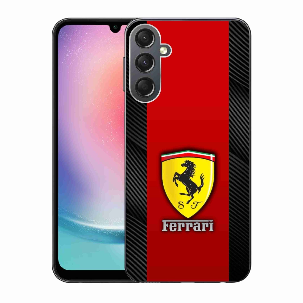 Gélový kryt mmCase na Samsung Galaxy A24 - ferrari