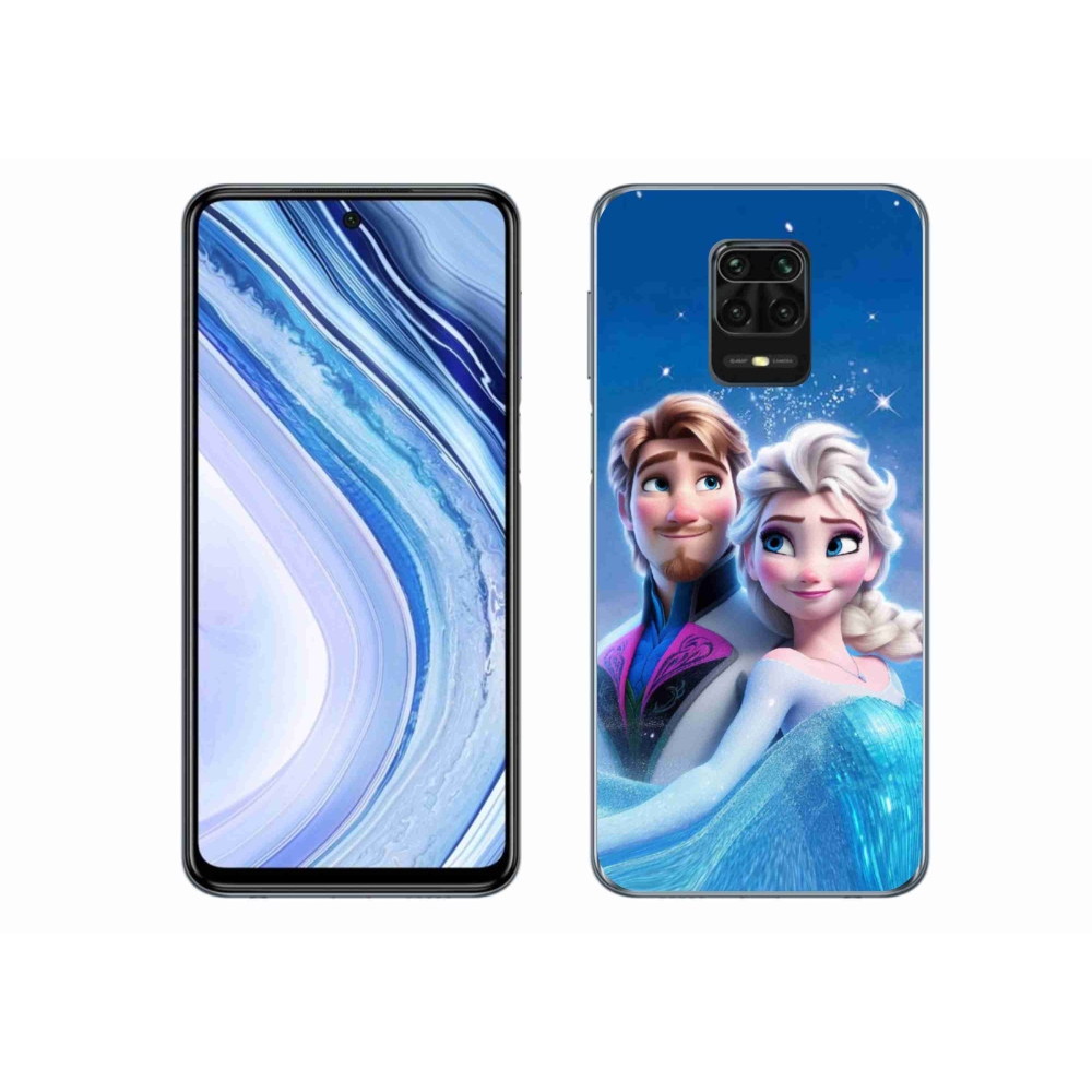 Gélový kryt mmCase na Xiaomi Redmi Note 9S - ľadové kráľovstvo 1