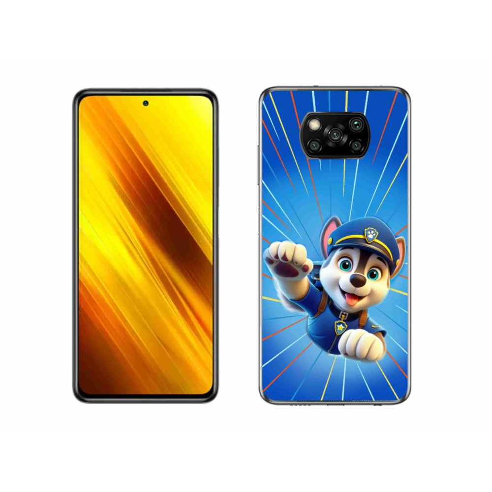 Gélový kryt mmCase na Xiaomi Poco X3 Pro - labková patrola 2