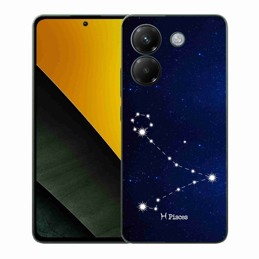 Gélový kryt mmCase na Xiaomi Poco M7 Pro 5G - súhvezdie Ryby