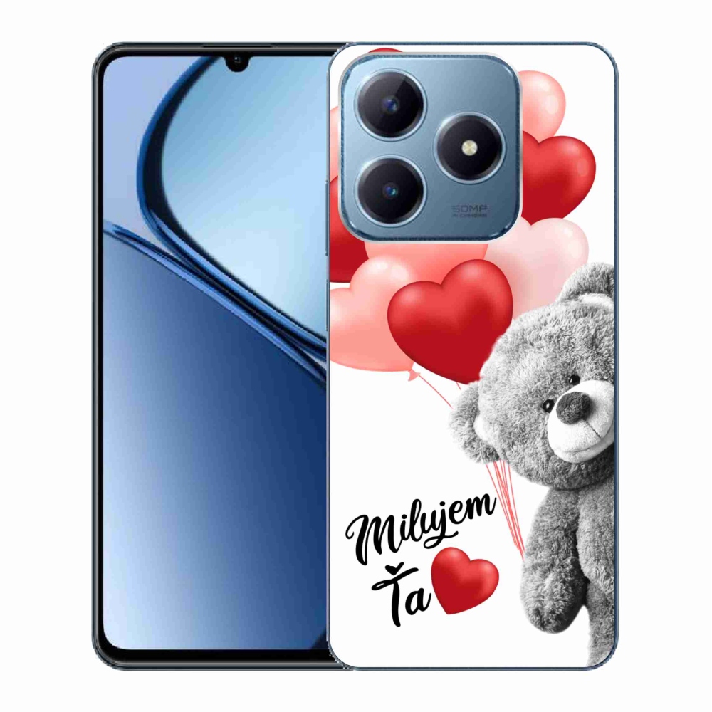 Gélový obal mmCase na Realme C63 - milujem Ťa sk