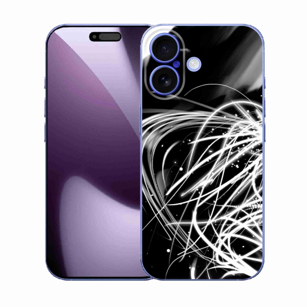 Gélový kryt mmCase na iPhone 17 - abstrakt 2