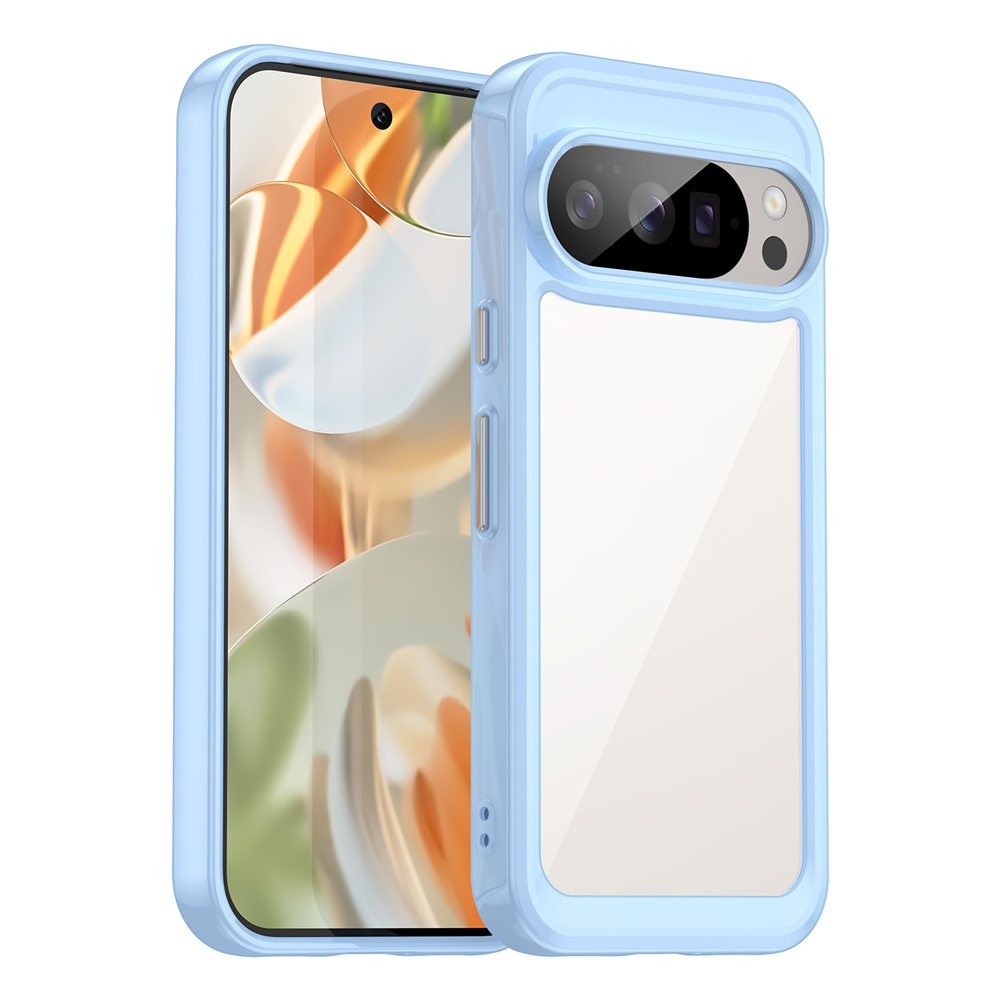 Gélový obal s pevným chrbtom na Google Pixel 10 Pro/Pixel 10 - modrý