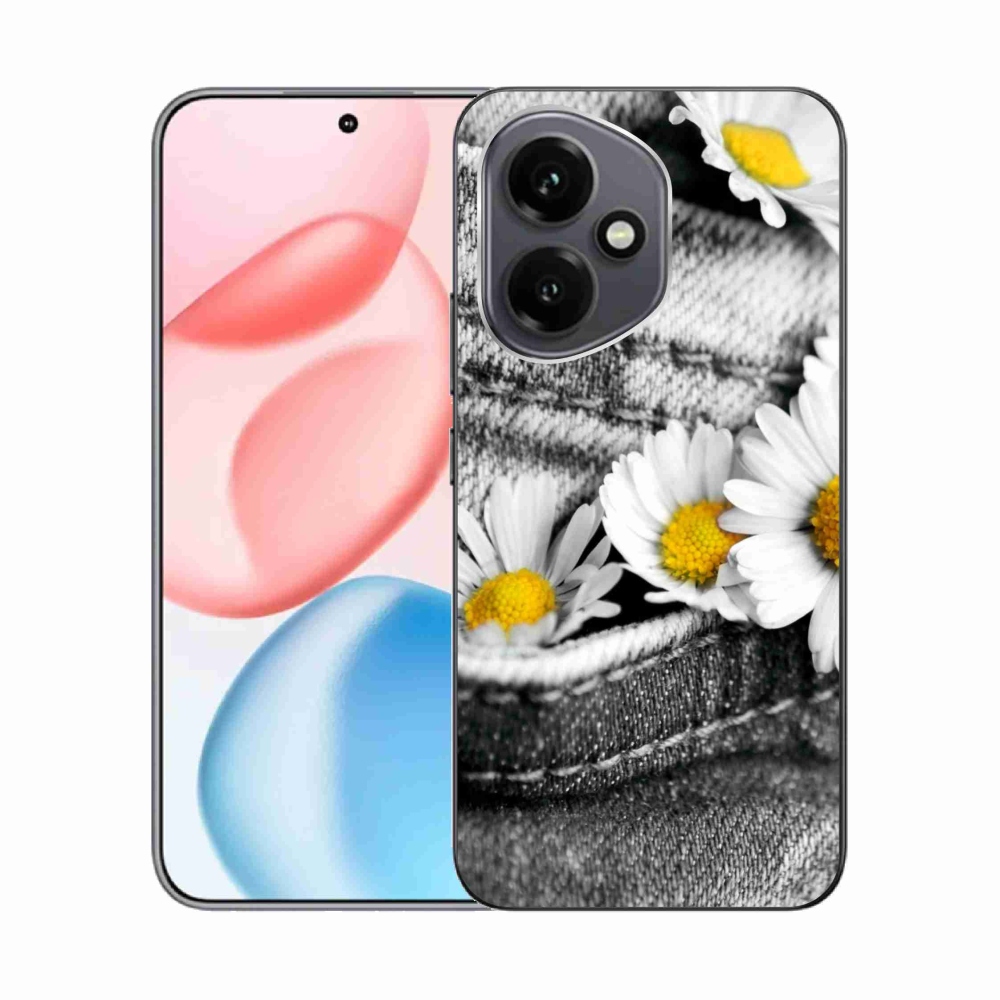 Gélový kryt mmCase na Honor 400 - margarétky