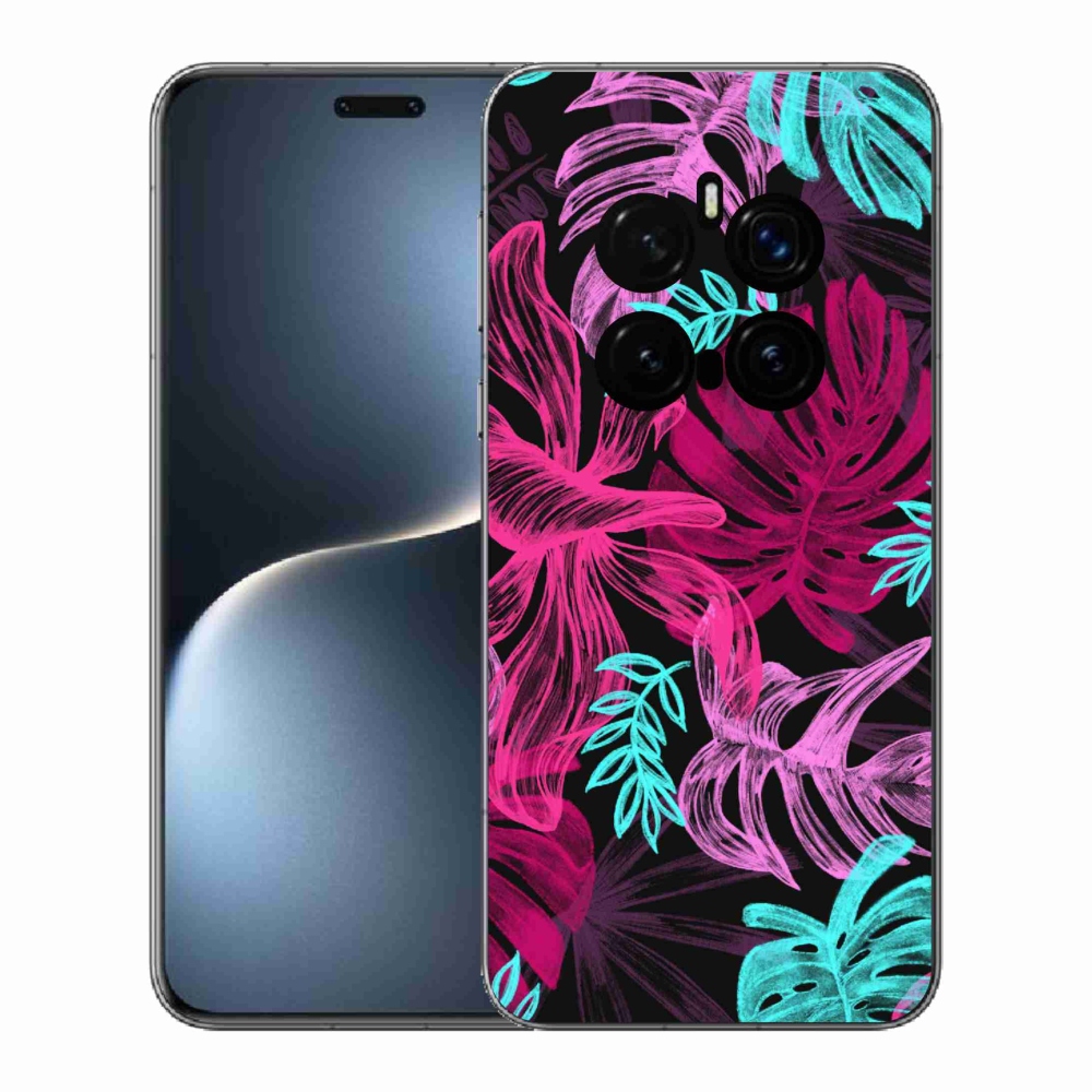 Gélový kryt mmCase na Honor Magic 7 Pro 5G - kvety 1