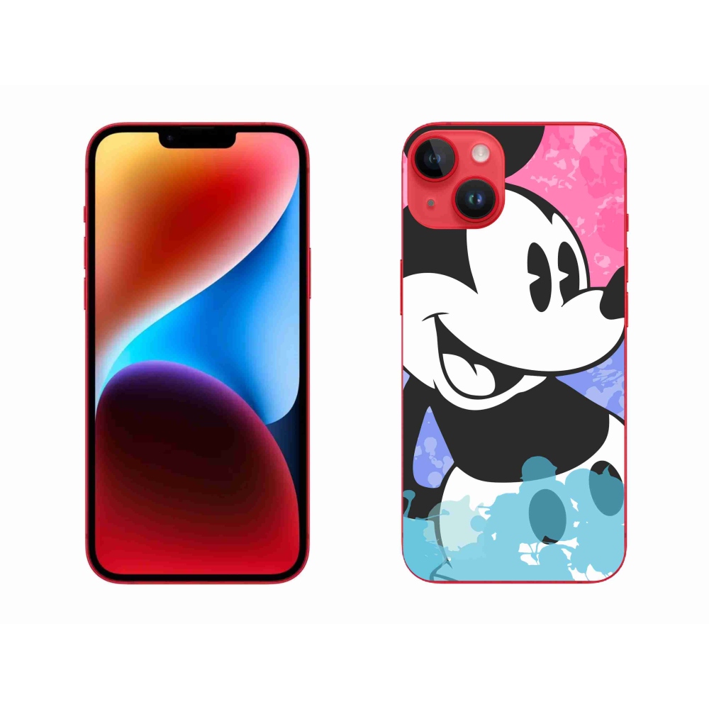 Gélový kryt mmCase na iPhone 14 Plus - mickey mouse