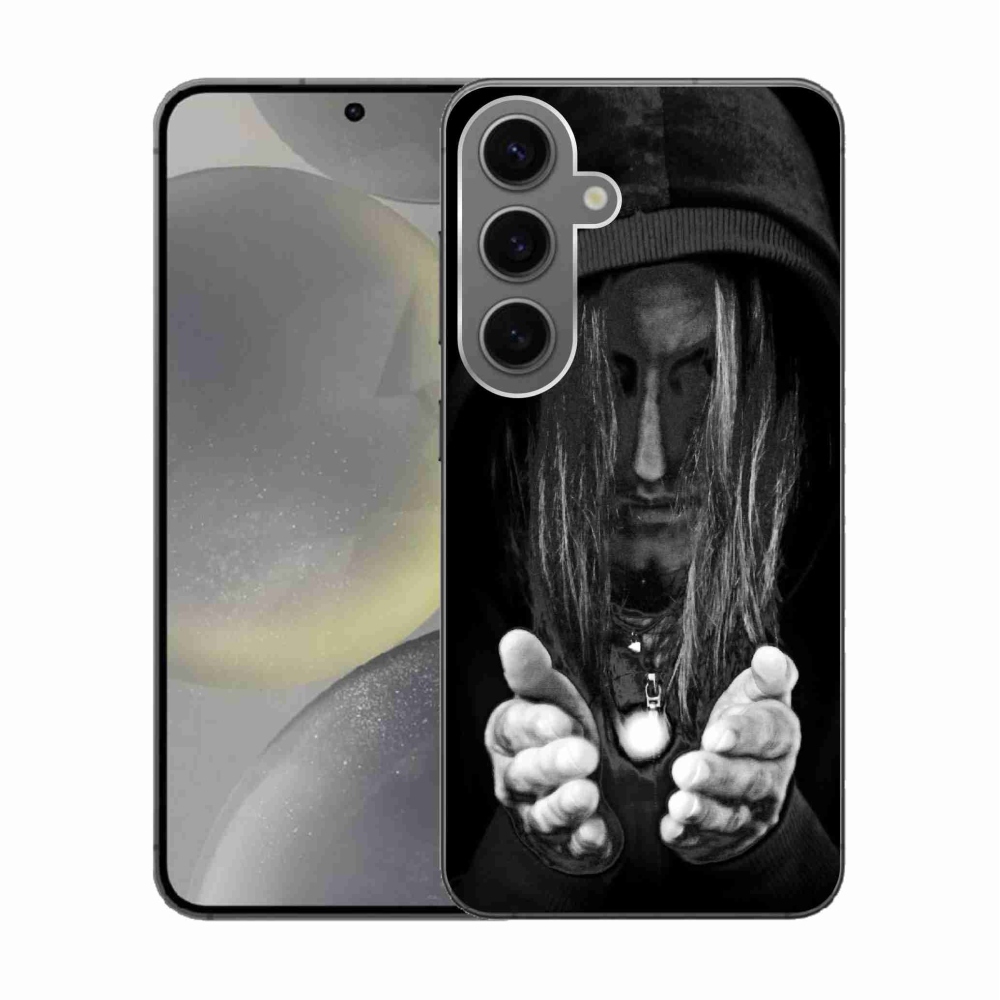 Gélový kryt mmCase na Samsung Galaxy S24 - tajomná osoba