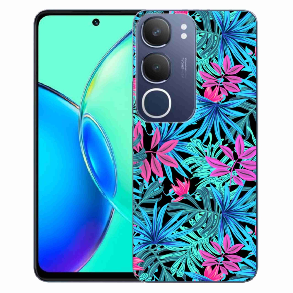 Gélový kryt mmCase na Vivo Y19s - kvety 3