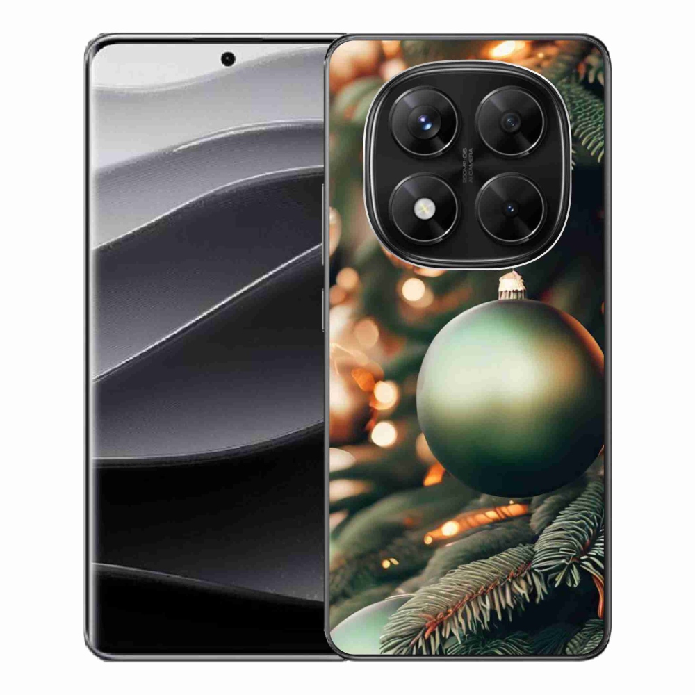Gélový kryt mmCase na Xiaomi Redmi Note 14 Pro 5G/Poco X7 5G - vianočné ozdoby 1