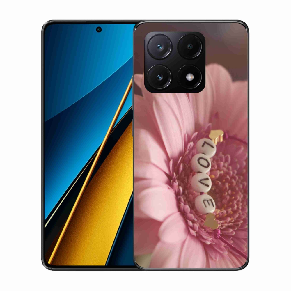 Gélový kryt mmCase na Xiaomi Poco X6 Pro 5G - prívesok love