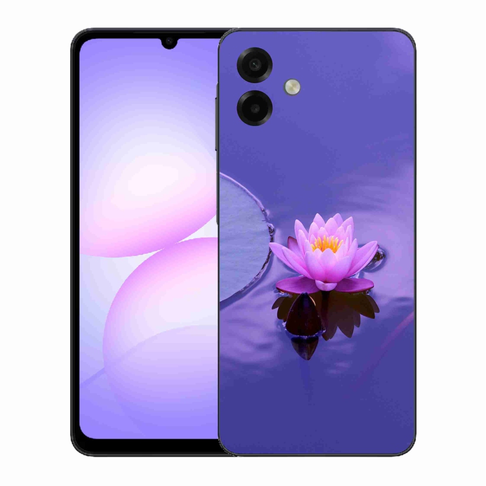 Gélový kryt mmCase na Samsung Galaxy A07 4G - kvet na hladine