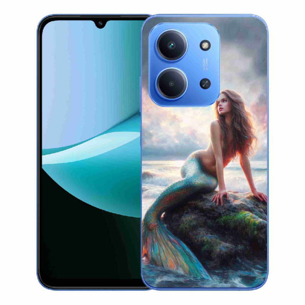 Gélový kryt mmCase na Xiaomi Redmi 15C 4G/5G (173mm) - morská panna