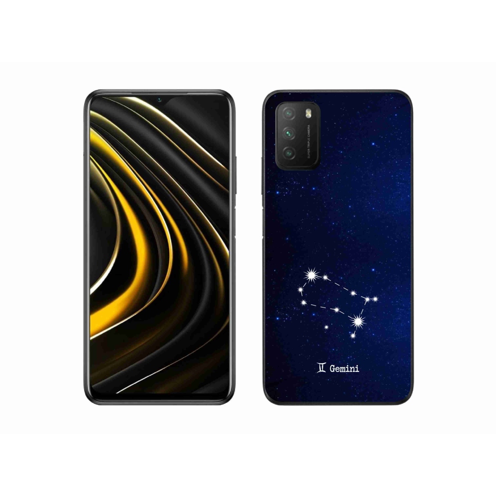 Gélový kryt mmCase na Xiaomi Poco M3 - súhvezdie Blížencov
