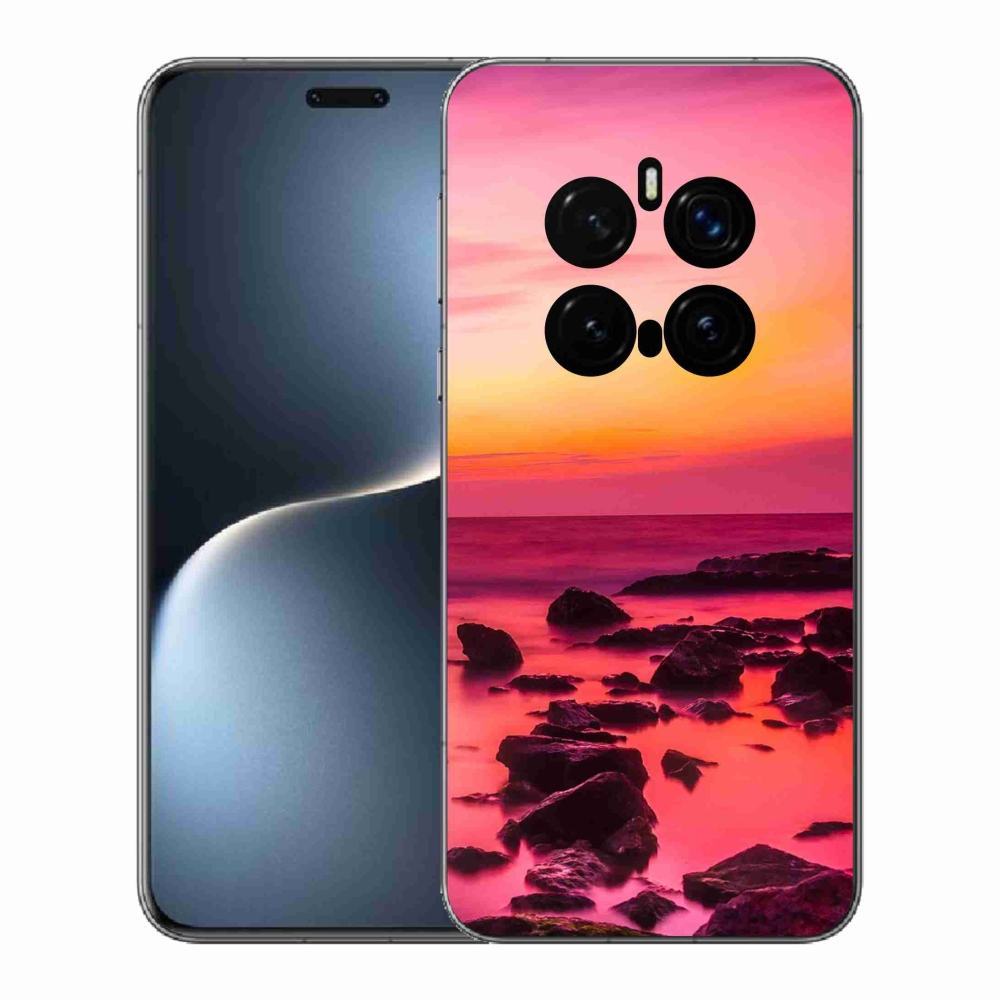 Gélový kryt mmCase na Honor Magic 7 Pro 5G - more a žiara