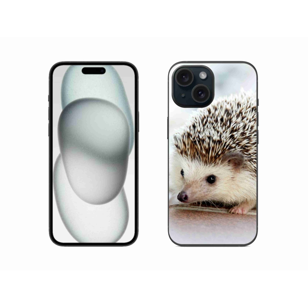 Gélový kryt mmCase na iPhone 15 - ježko