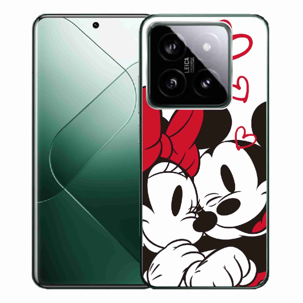 Gélový kryt mmCase na Xiaomi 14 Pro - minnie a mickey