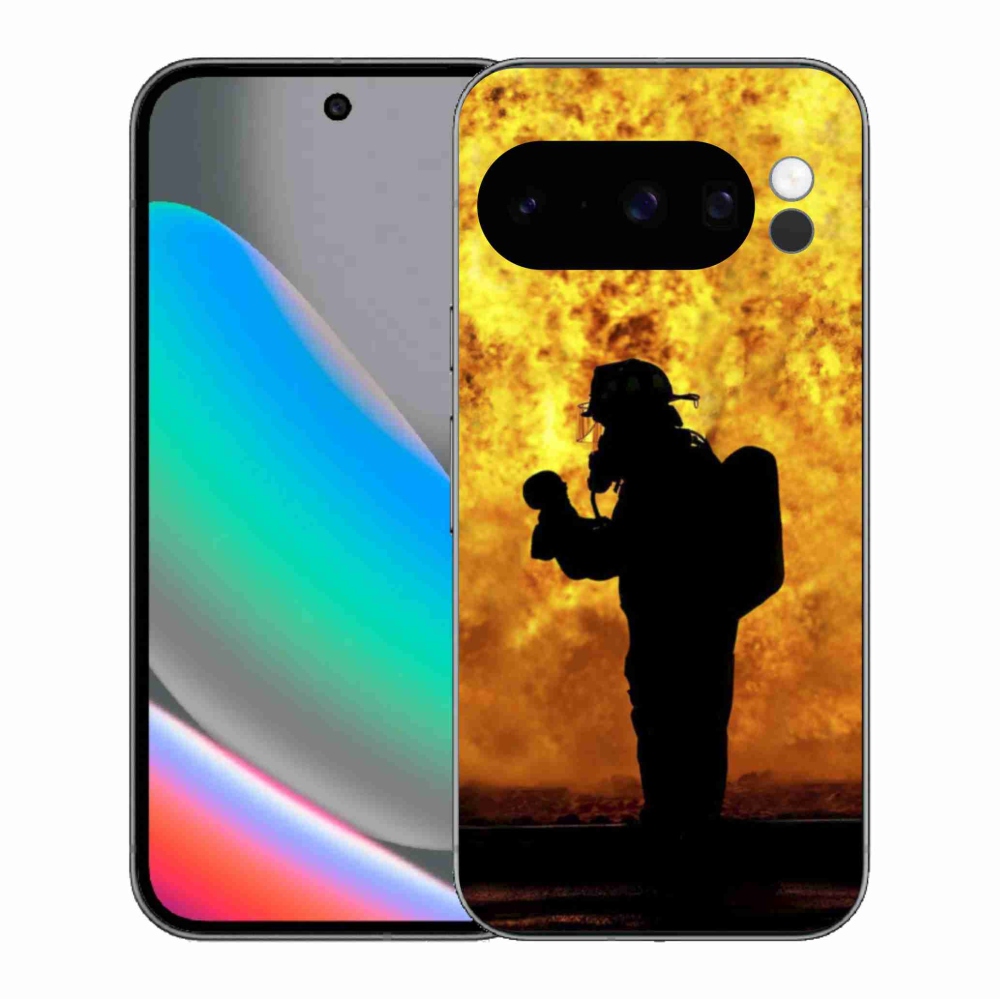 Gélový kryt mmCase na Google Pixel 10 Pro - hasič