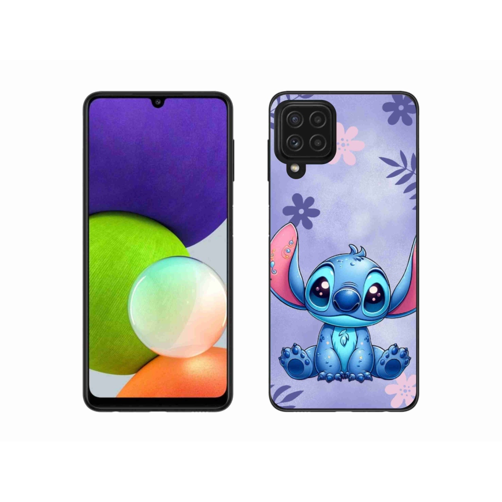 Gélový kryt mmCase na Samsung Galaxy A22 4G - stitch