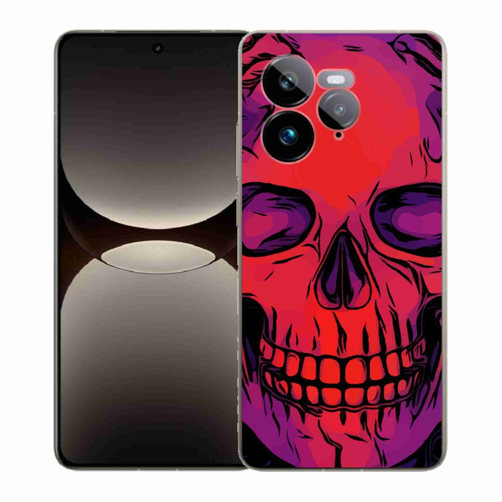 Gélový kryt mmCase na Realme GT 7 Pro 5G - lebka