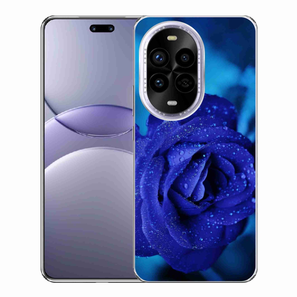 Gélový kryt mmCase na Huawei Nova 13 Pro 5G - modrá ruža