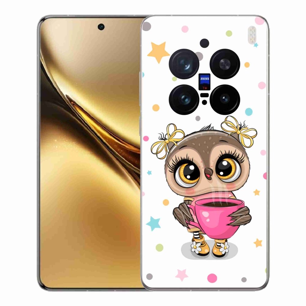 Gélový kryt mmCase na Vivo X200 Pro 5G - kreslená sovička