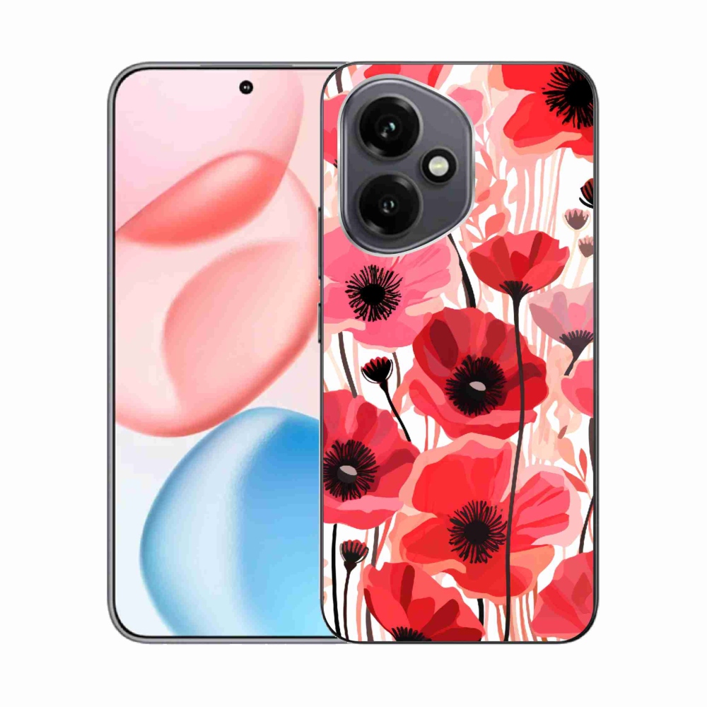 Gélový kryt mmCase na Honor 400 - vlčí mak 1