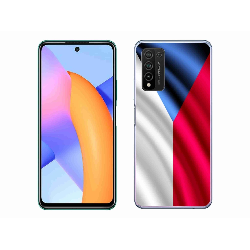 Gélový kryt mmCase na mobil Honor 10X Lite - česká vlajka