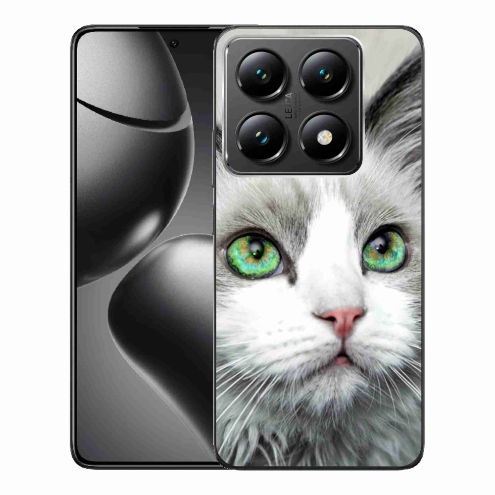 Gélový kryt mmCase na Xiaomi 14T Pro - mačacie pohľad