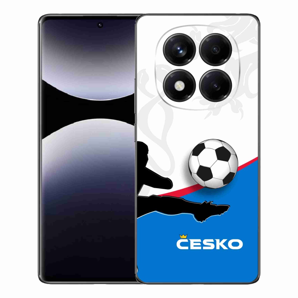 Gélový kryt mmCase na Xiaomi Redmi Note 14 Pro - futbal Česko 3