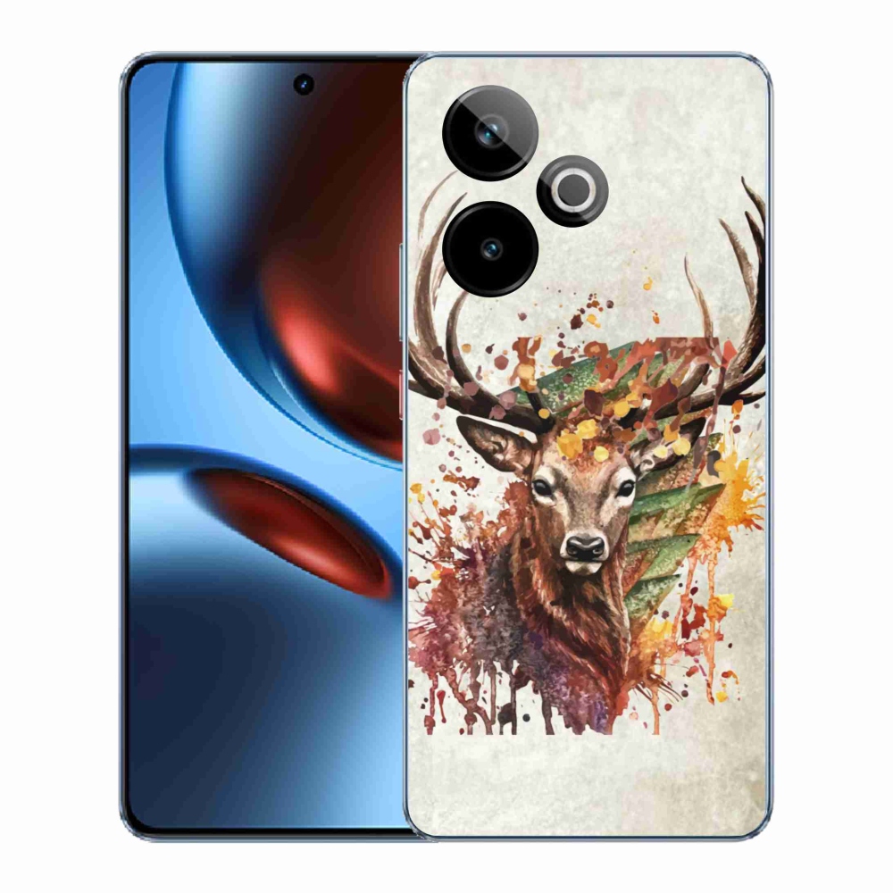 Gélový kryt mmCase na Realme GT 7 5G/GT 7T 5G - jeleň 1