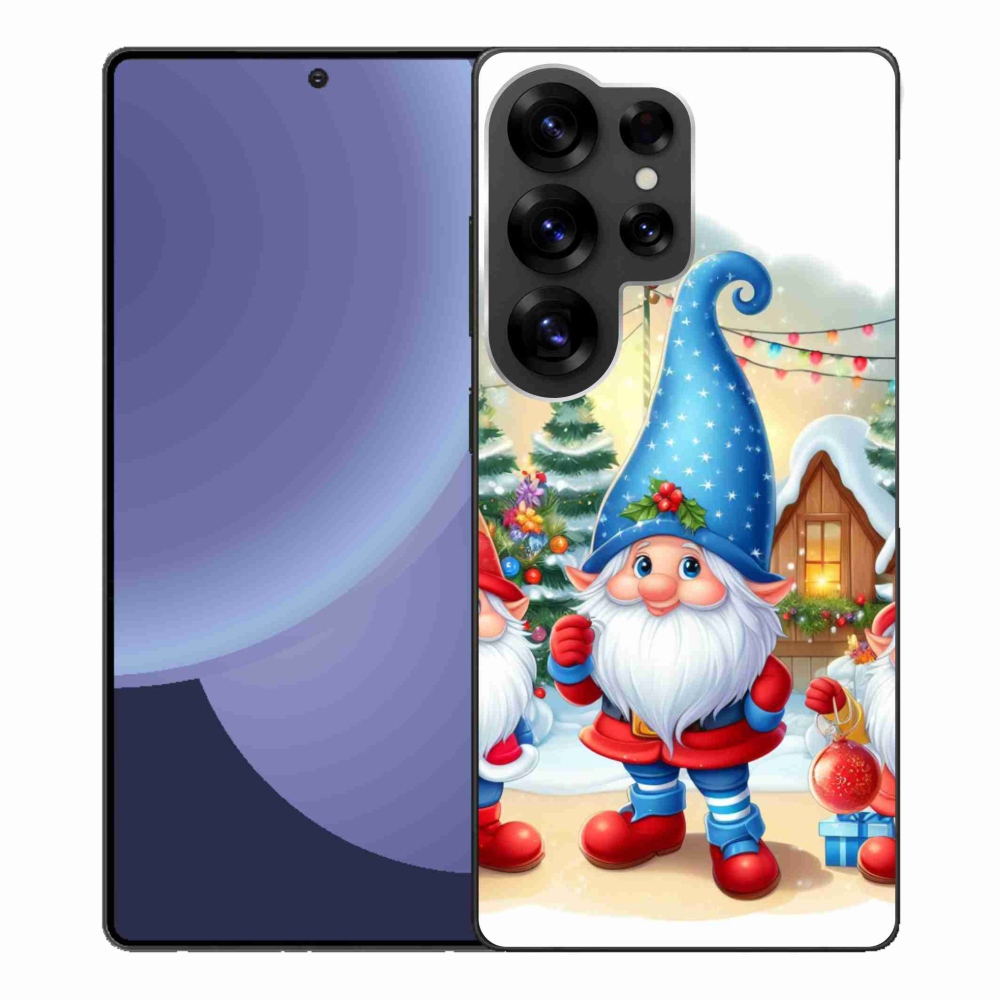 Gélový kryt mmCase na Samsung Galaxy S25 Ultra - vianočné škriatkovia