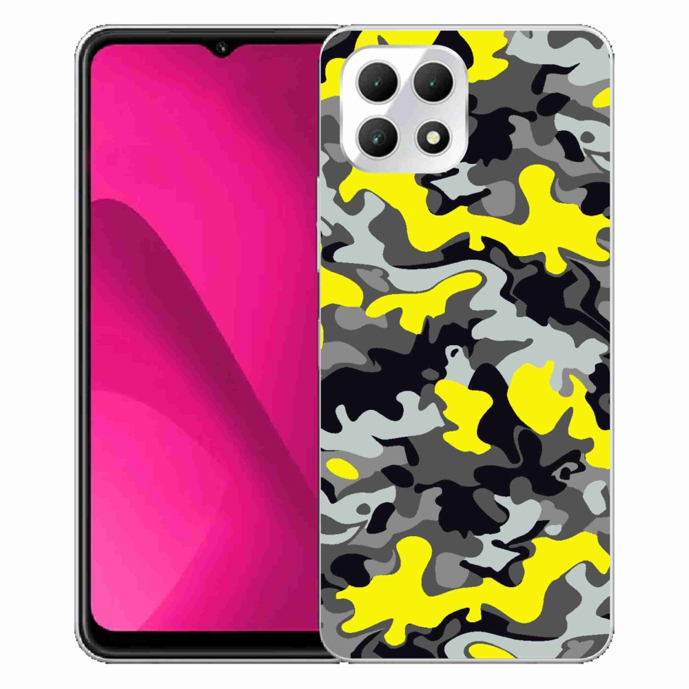 Gélový kryt mmCase na T-Mobile T Phone 2 - maskáčový vzor 6