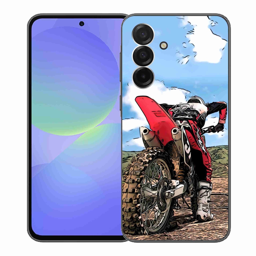 Gélový kryt mmCase na Samsung Galaxy A36 5G - moto