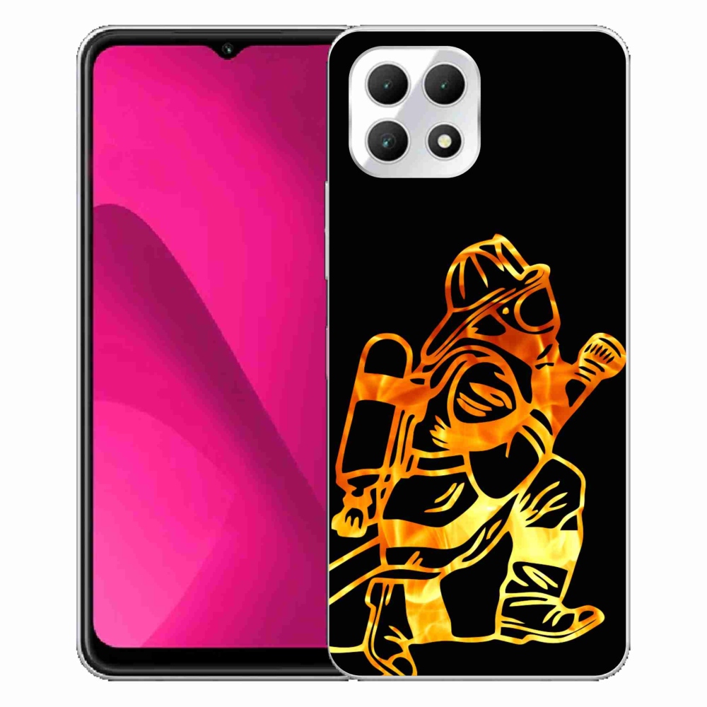 Gélový kryt mmCase na T-Mobile T Phone 2 - hasič 1