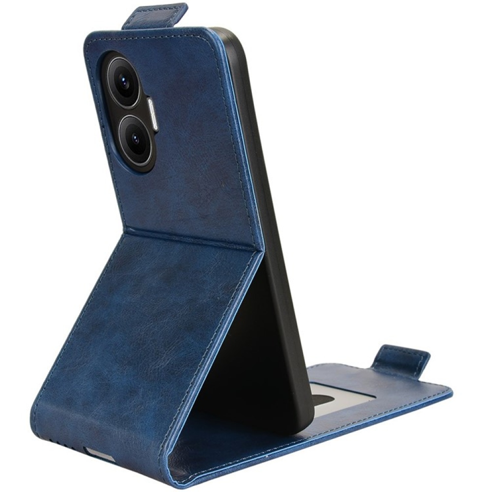 Vert flipové púzdro na Xiaomi Poco F7 5G - modré