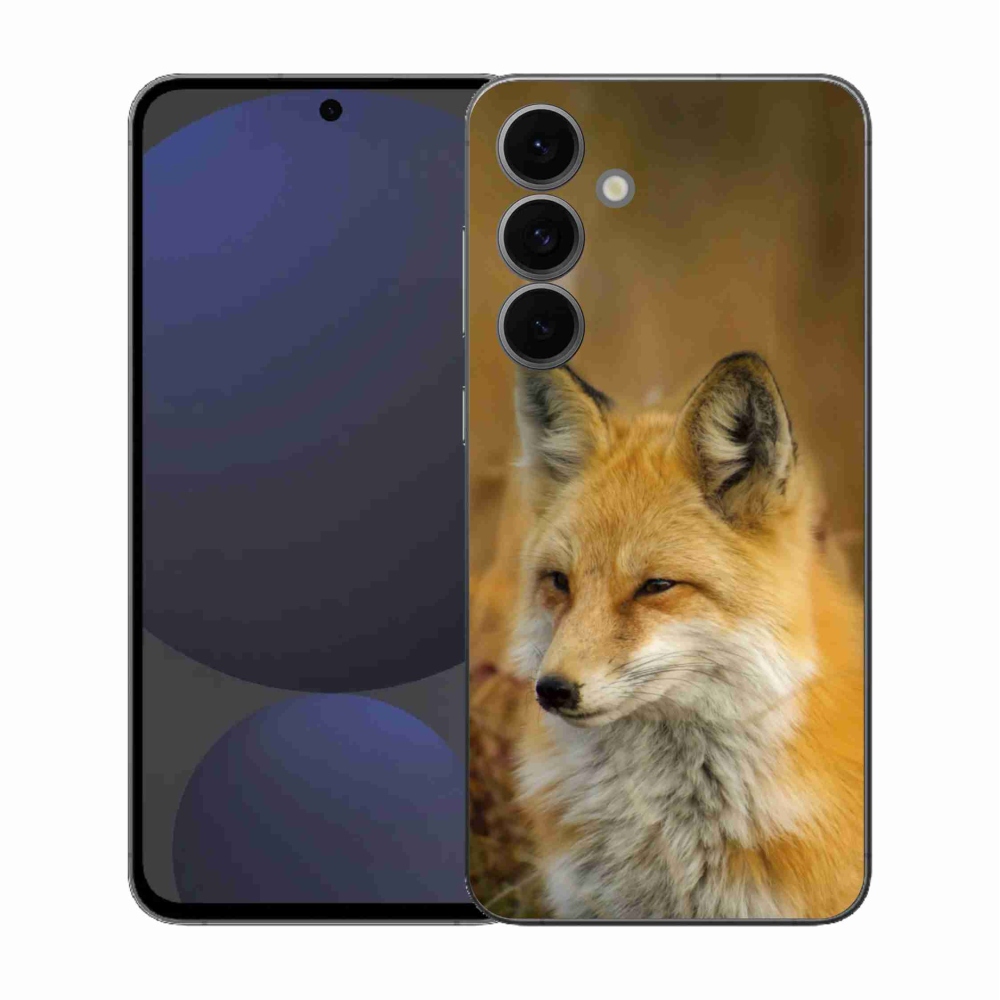 Gélový kryt mmCase na Samsung Galaxy S25 FE - líška