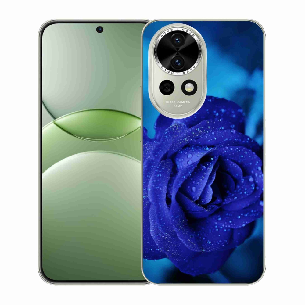 Gélový kryt mmCase na Huawei Nova 13 5G - modrá ruža