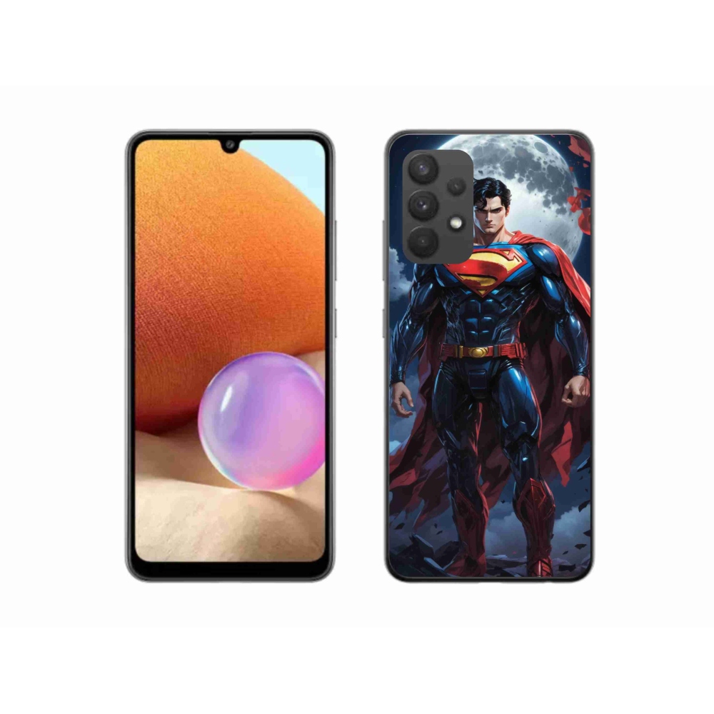 Gélový kryt mmCase na Samsung Galaxy A32 4G - superman